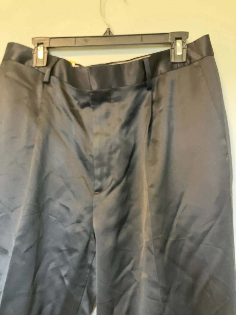 NWT Banana Republic Tailored Straight Fit Black Dress Trousers - Picture 2 of 8